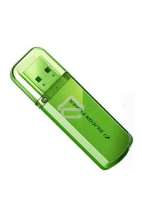 Флеш диск Silicon Power 16Gb Helios 101 SP016GBUF2101V1N USB2.0 зеленый