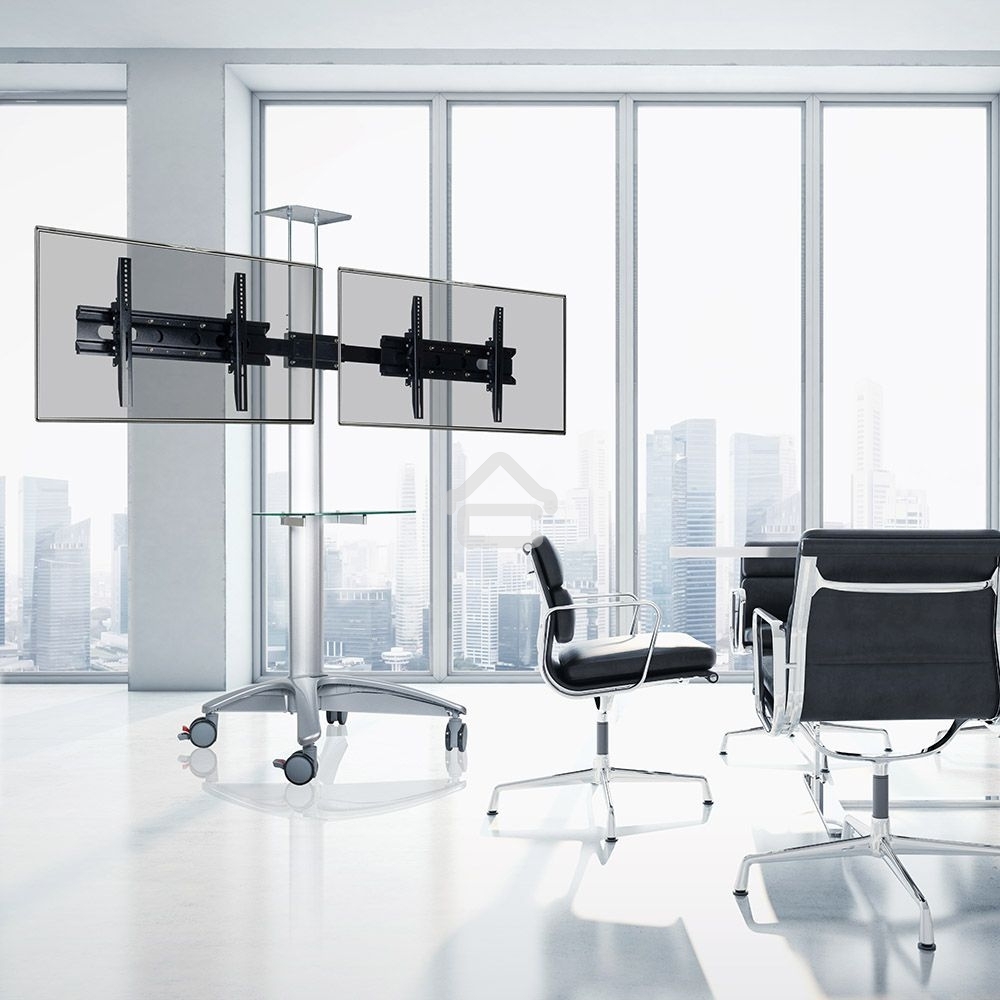 Подставка для телевизора Arm Media PT-STAND-15 (комплект из двух коробок) серебристый 26