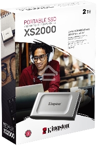 Портативный твердотельный накопитель Kingston 2TB Portable SSD XS2000