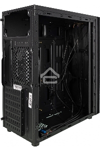 Компьютерный корпус Accord ACC-CL292B черный без БП ATX 1x120mm 2xUSB2.0 1xUSB3.0 audio