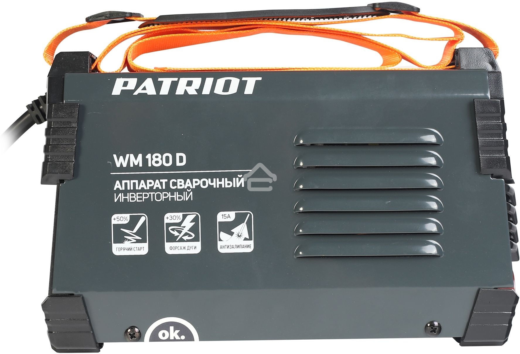 Сварочный аппарат Patriot WM180D инвертор ММА 7.8кВт