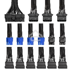 Блок питания ExeGate 750PPH-OEM (EX292343RUS-OEM), 750Вт, 80 PLUS Bronze, 120мм, черный