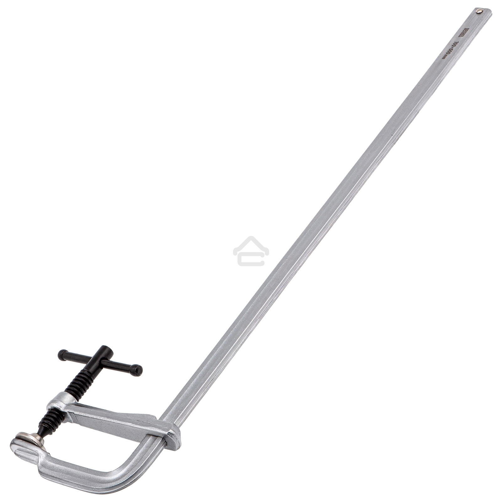 Струбцина Denzel F-образная, 100x600 мм, кованая