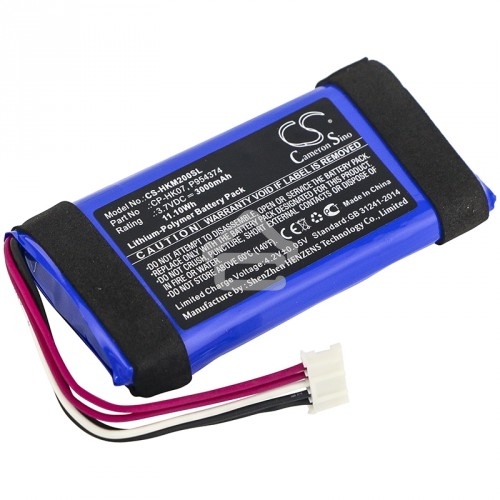 Аккумуляторная батарея CameronSino CS-HKM200SL для Harman, Kardon Onyx Min 3.7V 3000mAh 11.10Wh