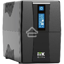 Источник бесперебойного питания Line-interactive 800ВА/480Вт, фаза 1/1, LCD дисплей, с АКБ 1х9AH, USB