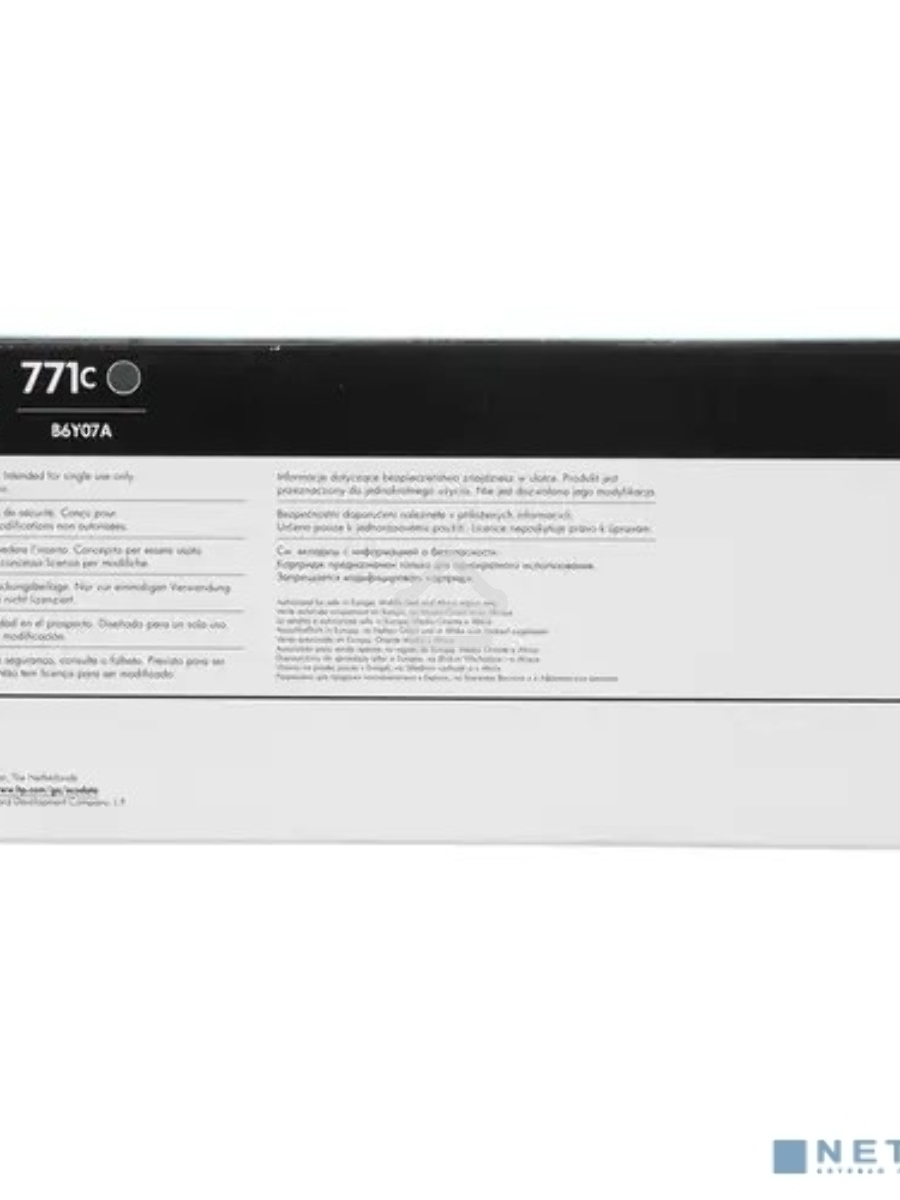 Картридж струйный HP №771C B6Y07A черный матовый для HP DJ Z6200 (775мл)