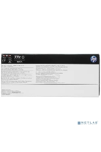 Картридж струйный HP №771C B6Y07A черный матовый для HP DJ Z6200 (775мл)