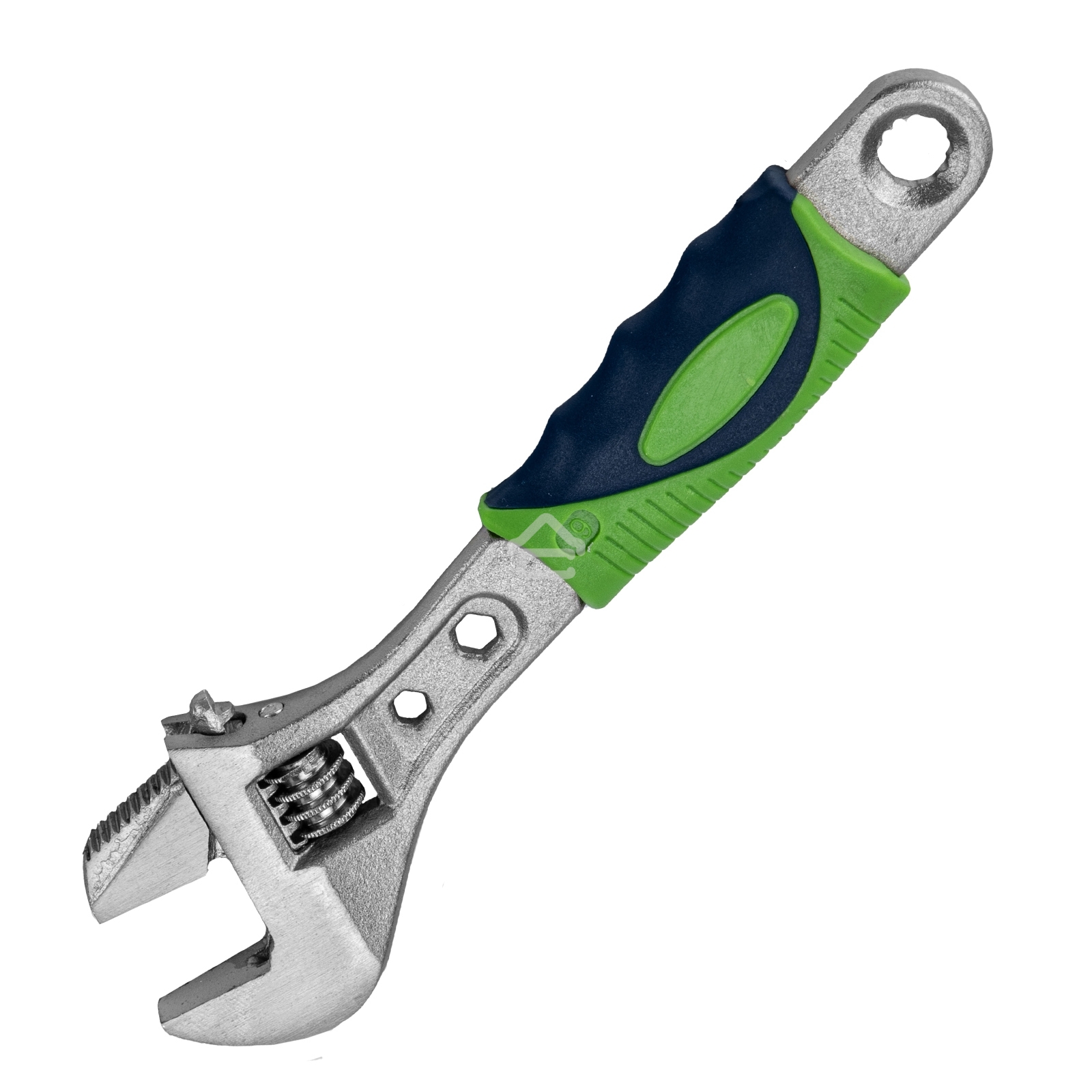 Ключ разводной Сибртех 150мм, переставная губка, 2-х комп. рукоятка