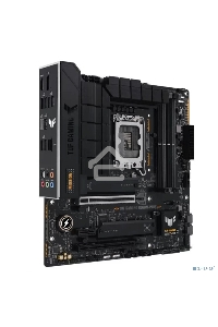 Материнская плата ASUS TUF GAMING B760M-PLUS, LGA 1700, Intel B760, 4xDDR5, 4xSATA, 2xM.2, 1xPCIe 5.0 x16, 1xPCIe 4.0 x4, 1xPCIe x1, 2xUSB-A 3.2 Gen 2, 3xUSB-A 3.2 Gen 1, 2xUSB 2.0, 1xUSB-C 3.2 Gen 2x2, 1x2.5Gb LAN, 5x3.5 мм, 7.1, mATX