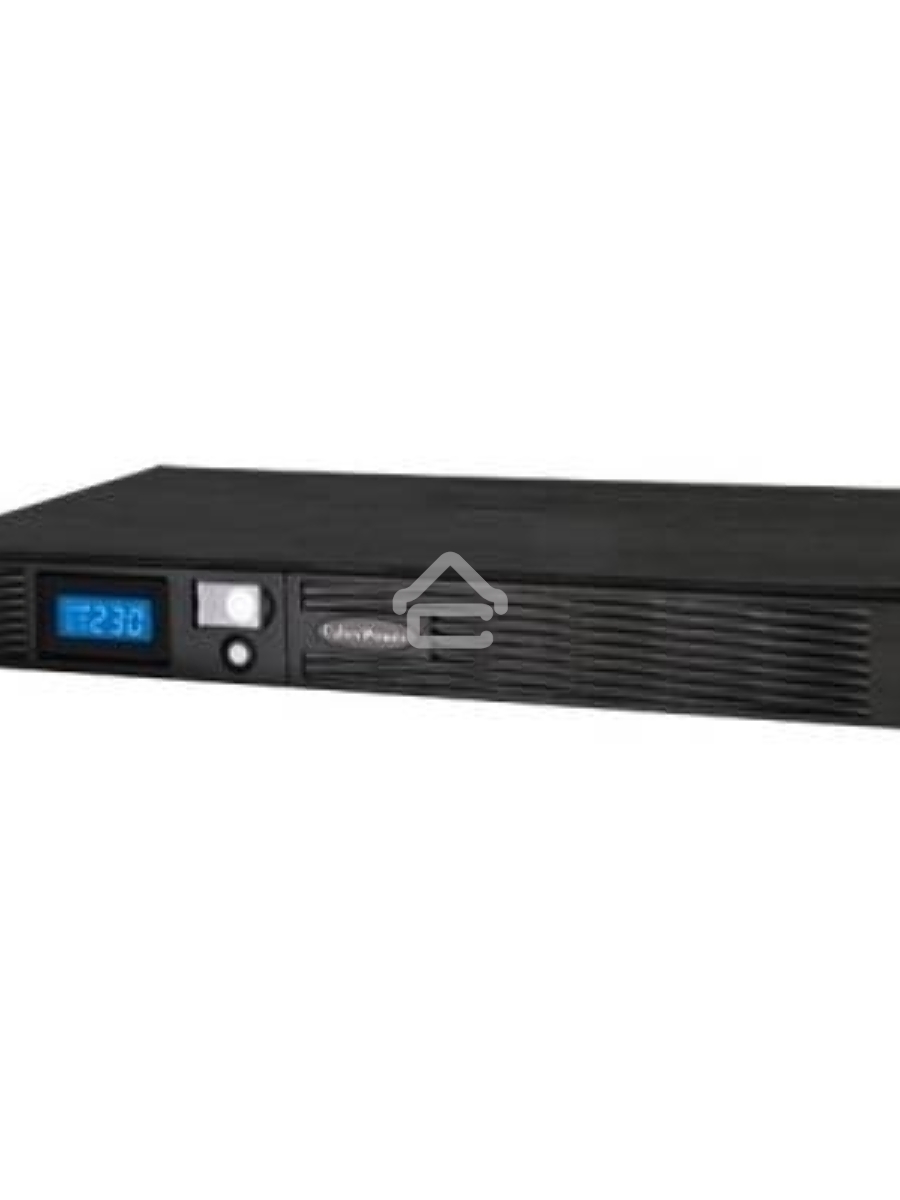 Источник бесперебойного питания Line-Interactive CyberPower PR1000ELCDRT1U 1000VA/800W USB/RS-232/EPO/SNMPslot (6 IEC С13)