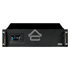 Источник бесперебойного питания Powercom King Pro RM KIN-3000AP LCD 1800Вт 3000ВА черный