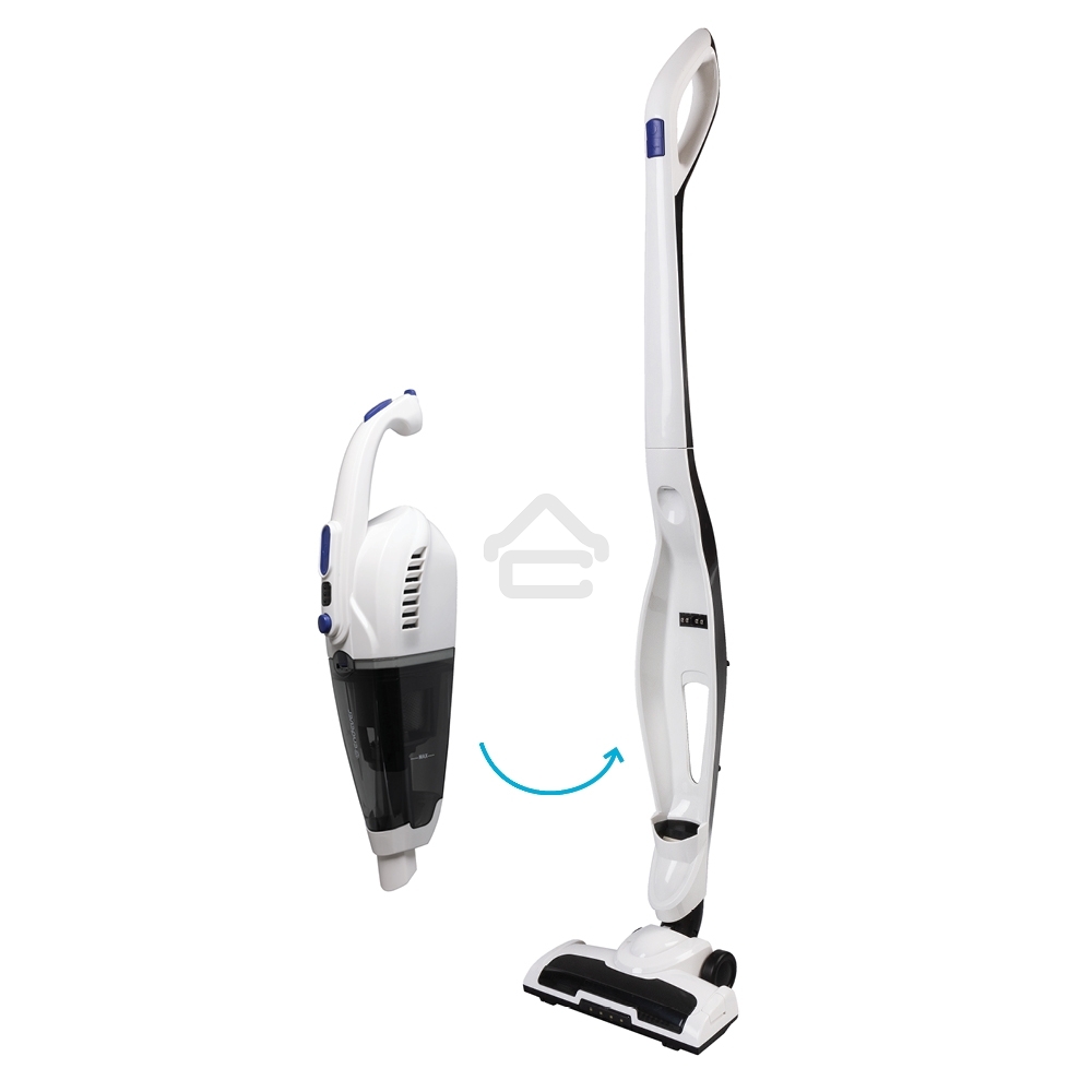 Пылесос вертикальный циклонного типа аккумуляторный Endever SkyClean VC-300, бело-черный, 4 шт,уп