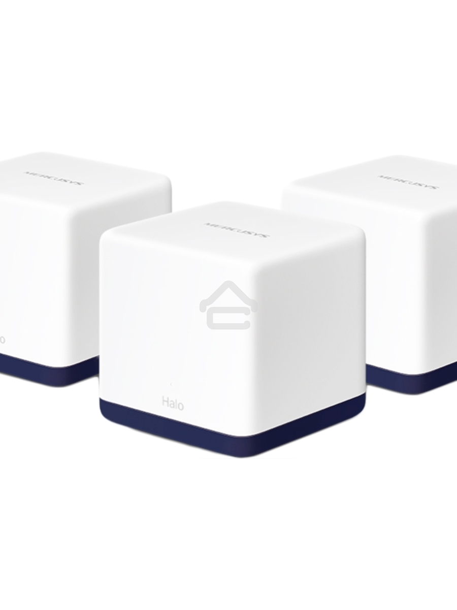 Система Mercusys MESH AC1900 Whole Home Mesh Wi-Fi System, 3× Internal Antennas, 3×GB ports (WAN/LAN) (3-pack)