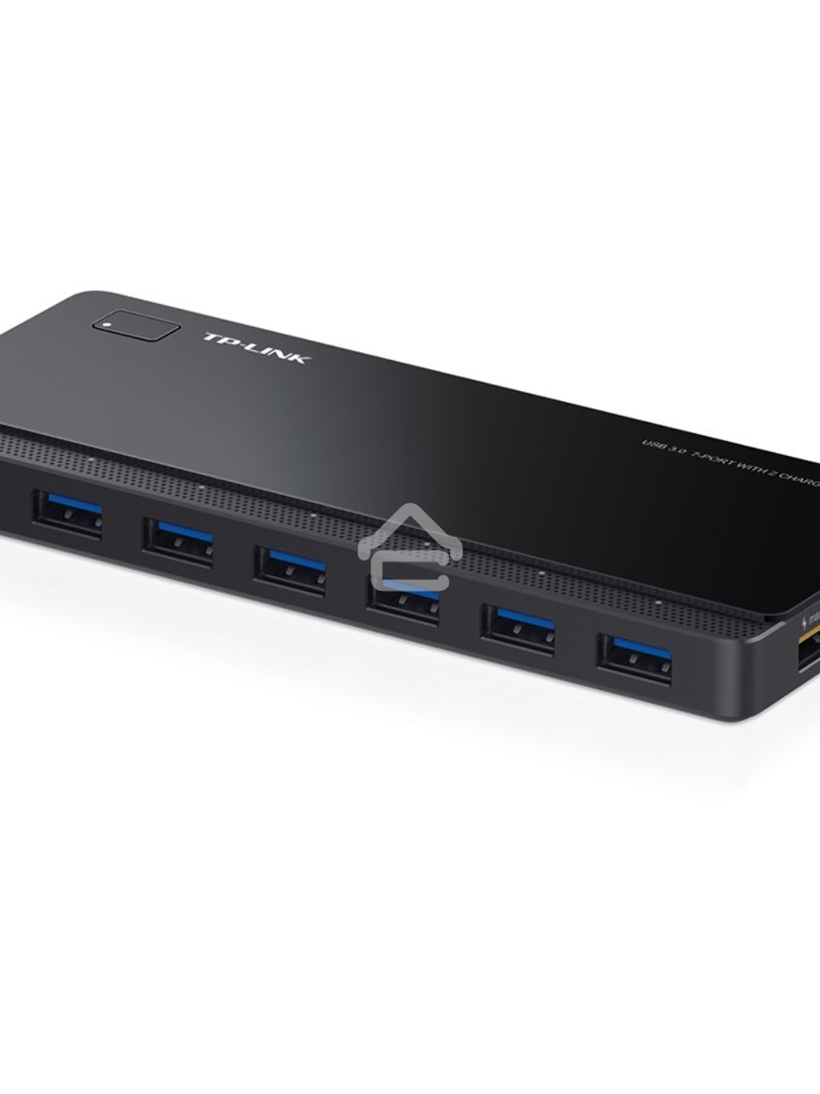 Сетевое оборудование TP-Link UH720 7 ports USB 3.0 Hub with 2 power charge ports (2.4A Max), Desktop, a 12V/4A Power Adapter included