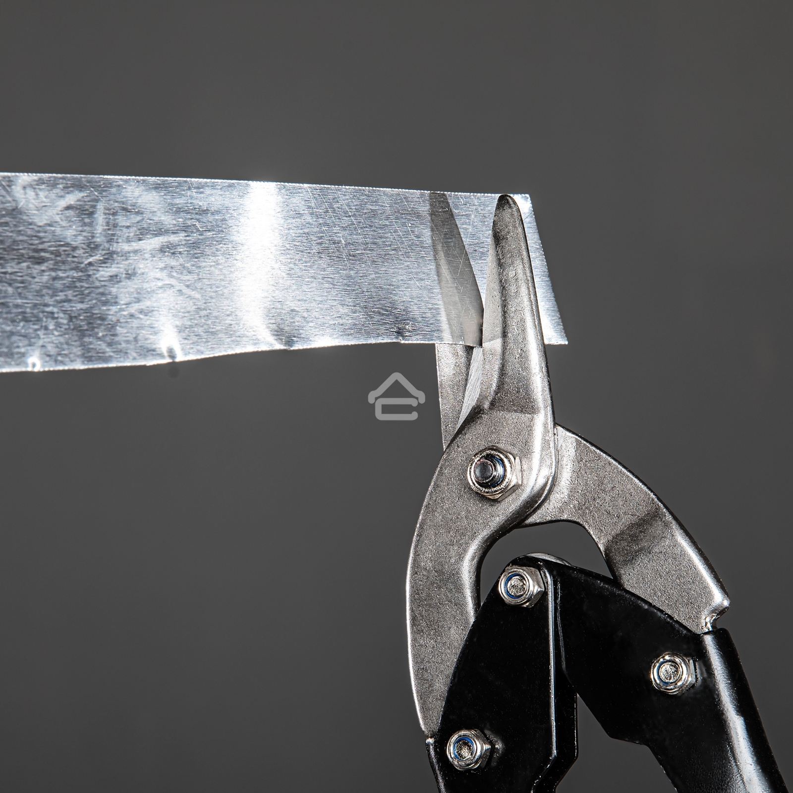 Ножницы по металлу Matrix, 250 мм, правые, обрезиненные рукоятки