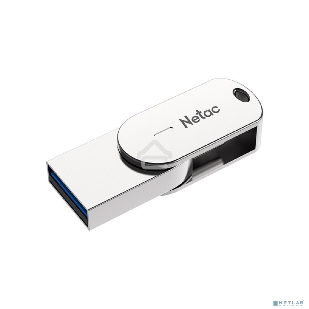 Флешка USB R/W R/W Netac U785 32Gb <NT03U785C-032G-30PN>, USB3.0+TypeC, металлическая