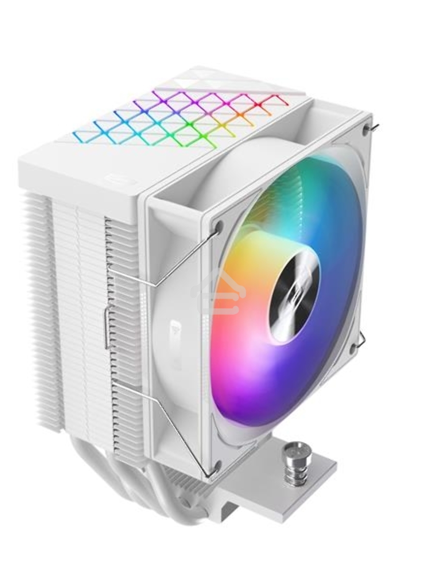 Кулер PCCooler R400 ARGB белый 92мм алюминий+медь 2200rpm 30db 4-pin 180W 133мм