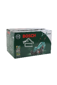 Газонокосилки Bosch ARM 34 06008A6101 Газонокосилка роторная { шир. 34см, Мотор Power drive, Момент 16Нм, 1300Вт, 40л, 11кг, 5 уровней кошения(20-70см); косит вдоль стен, складные Ergo ручки, комп. хранение }