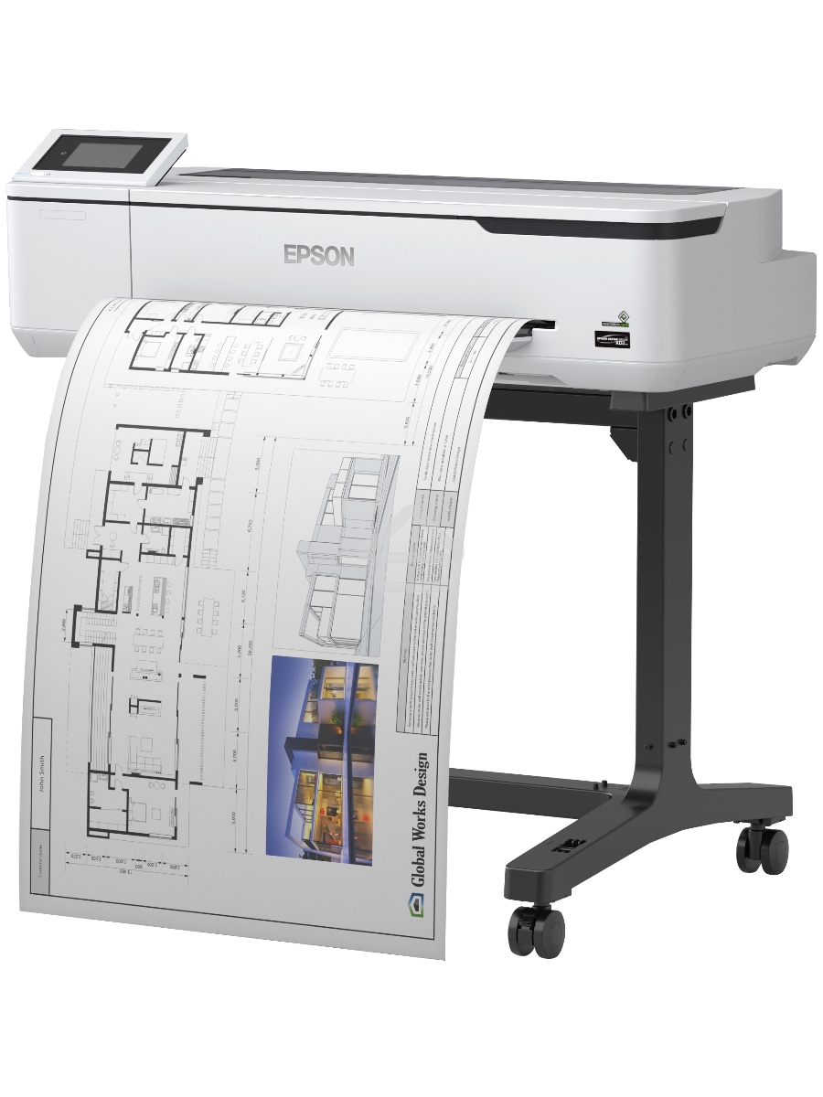 Плоттер струйный Epson SureColor SC-T3100 (C11CF11302A0), A1, цветной, 24