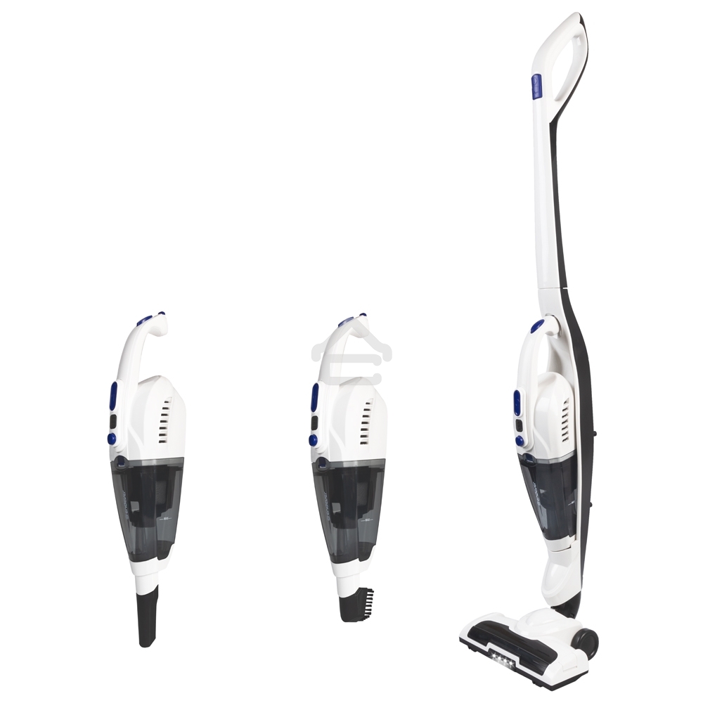 Пылесос вертикальный циклонного типа аккумуляторный Endever SkyClean VC-300, бело-черный, 4 шт,уп