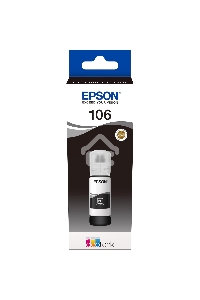 Картридж струйный Epson 106BK C13T00R140 черный (70мл) для Epson L7160/7180
