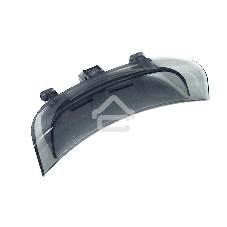 Ручка люка для стиральной машины Candy, Hoover, Zerowatt серая прозрачная 43011740