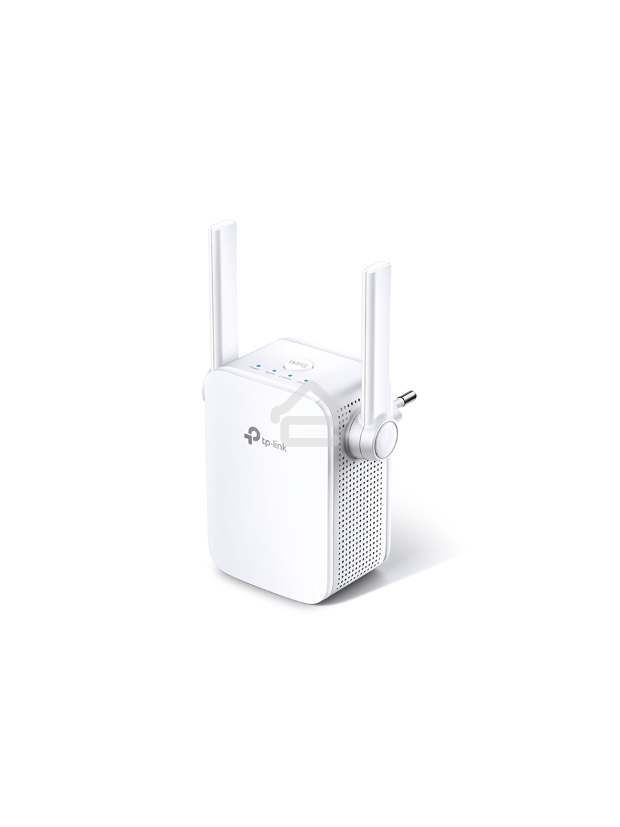 Двухдиапазонный усилитель беспроводного сигнала TP-Link (ретранслятор), 867 Мбит/с на 5 ГГц + 300 Мбит/с на 2,4 ГГц (SOHO RE305) поставляется без кабеля RJ-45