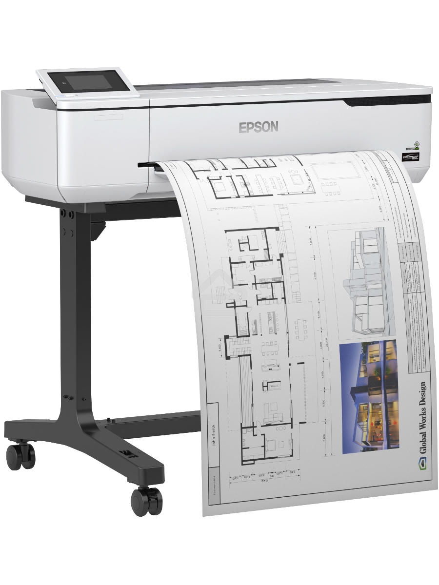 Плоттер струйный Epson SureColor SC-T3100 (C11CF11302A0), A1, цветной, 24