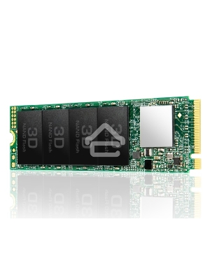 Накопитель SSD Transcend SSD110Q, 1Tb, M.2 2280, NVMe, PCIe 3.0 x4, R/W 2000/1500