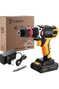 Дрель-шуруповерт Deko DKCD20FU-Li 063-4176, Аккумуляторная, 20В