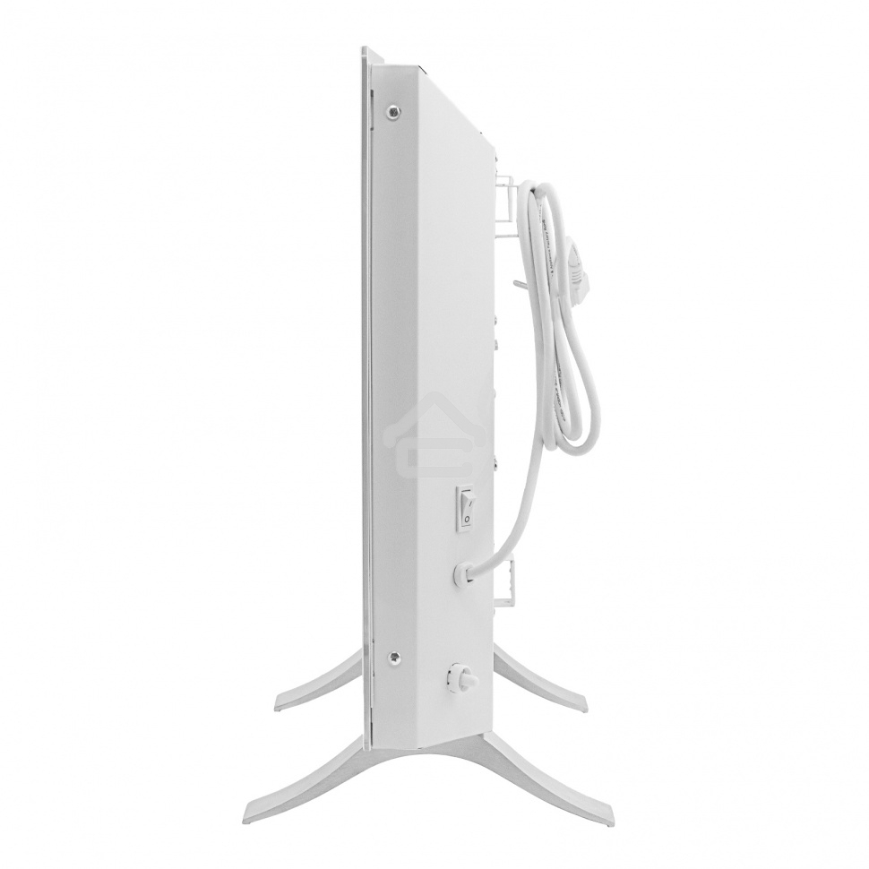 Конвектор электрический Denzel OptiPrime-1000 белый, 1000 Вт, 15 м2, термостат, дисплей, WiFi