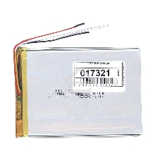 Аккумулятор Li-Pol (батарея) 3x70x105мм 3pin 3.7V/3500mAh