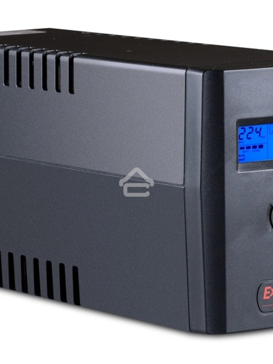 Источник бесперебойного питания Exegate Power Smart ULB-800 LCD <800VA, Black, 2 евророзетки, USB>
