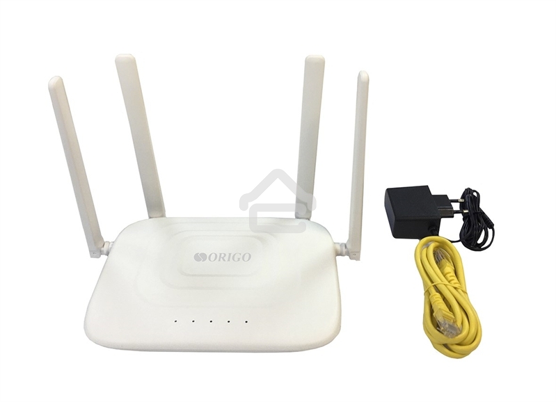 Беспроводной двухдиапазонный маршрутизатор AC1200, 1x1000Base-T WAN, 3x1000Base-T LAN, 4 внешние антенны 5 dBi