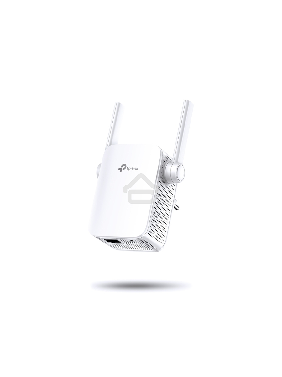 Двухдиапазонный усилитель беспроводного сигнала TP-Link (ретранслятор), 867 Мбит/с на 5 ГГц + 300 Мбит/с на 2,4 ГГц (SOHO RE305) поставляется без кабеля RJ-45