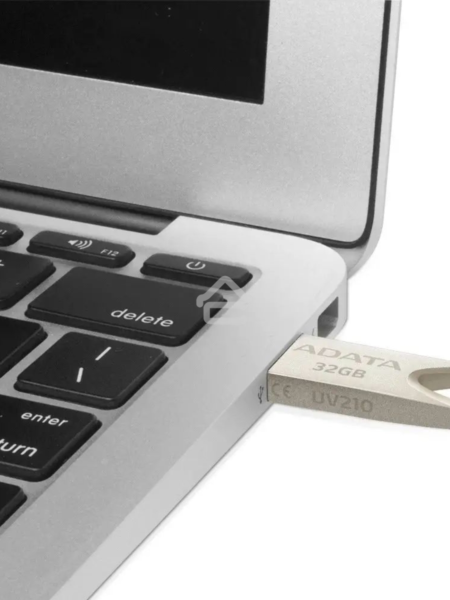 Флеш диск 32GB USB Drive ADATA USB 2.0 UV210 золотой мет. AUV210-32G-RGD