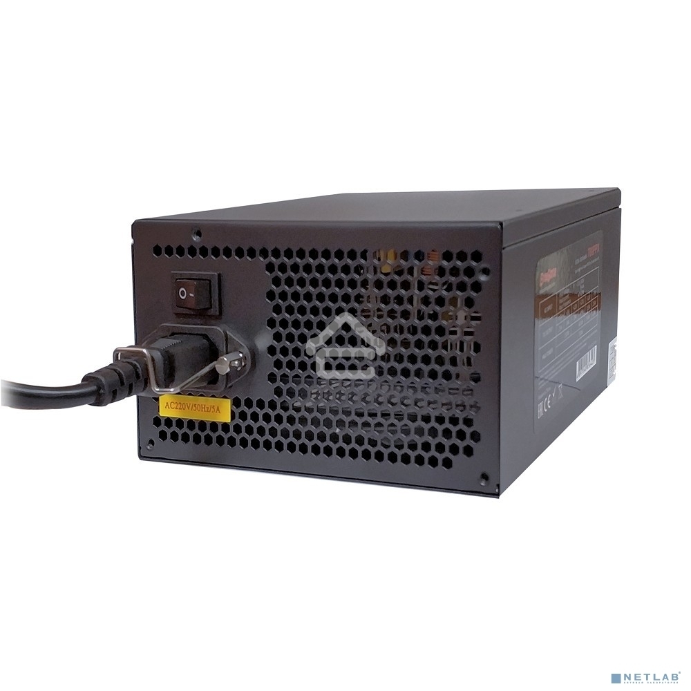 Блок питания ExeGate XP600 (EX219465RUS-S), 600Вт, 120мм, черный