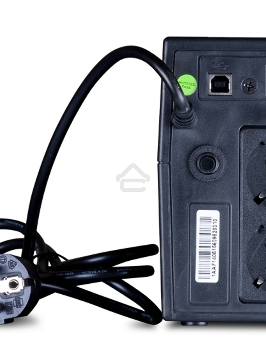 Источник бесперебойного питания Exegate Power Smart ULB-800 LCD <800VA, Black, 2 евророзетки, USB>