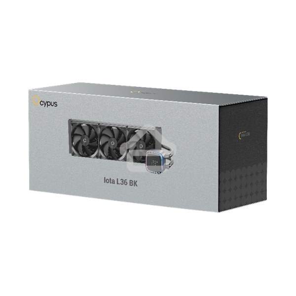 Система жидкостного охлаждения Ocypus Iota L36 BK ARGb черный 120мм алюминий+медь 2000rpm 29db 4-pin 300W