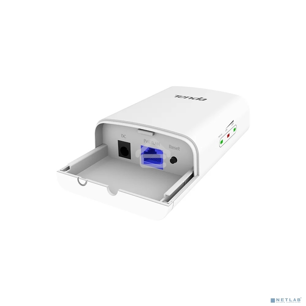 Tenda O1-5G Наружная точка доступа, 5 ГГц, до 867 Мбит/с, внутренняя антенна 1x9dBi, IP65, PoE, LAN 1x100 Мбит/с