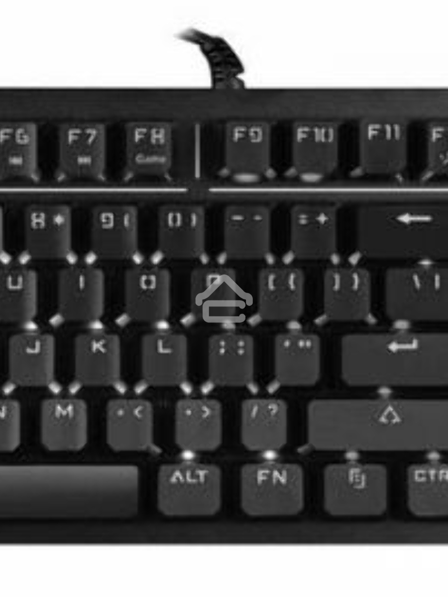 Клавиатура A4 B975 механическая черный USB Gamer LED (подставка для запястий)
