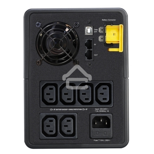 Источник бесперебойного питания APC Back-UPS BX1600MI 900Вт 1600ВА черный