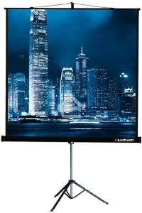Экран на треноге Lumien 153x203см Master View LMV-100107 4:3 напольный рулонный