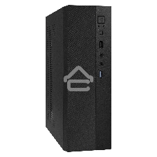 Компьютерный корпус Desktop ExeGate MI-301U-200 (mATX/mini-ITX, 1U-F200S 4см, 1*USB+1*USB 3.0, аудио, черный)