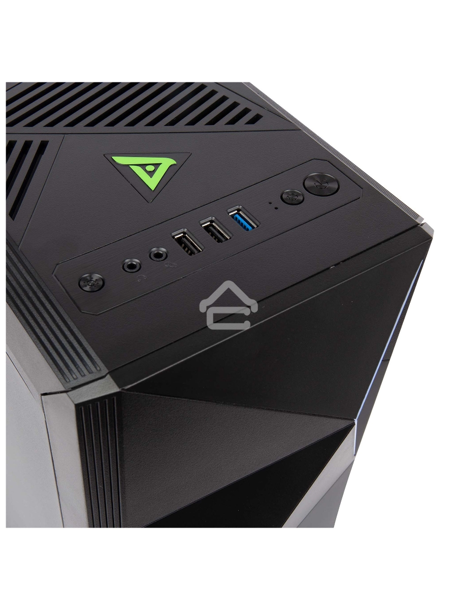 Компьютерный корпус Hiper A68 черный без БП ATX 1x92mm 2xUSB2.0 1xUSB3.0 audio bott PSU