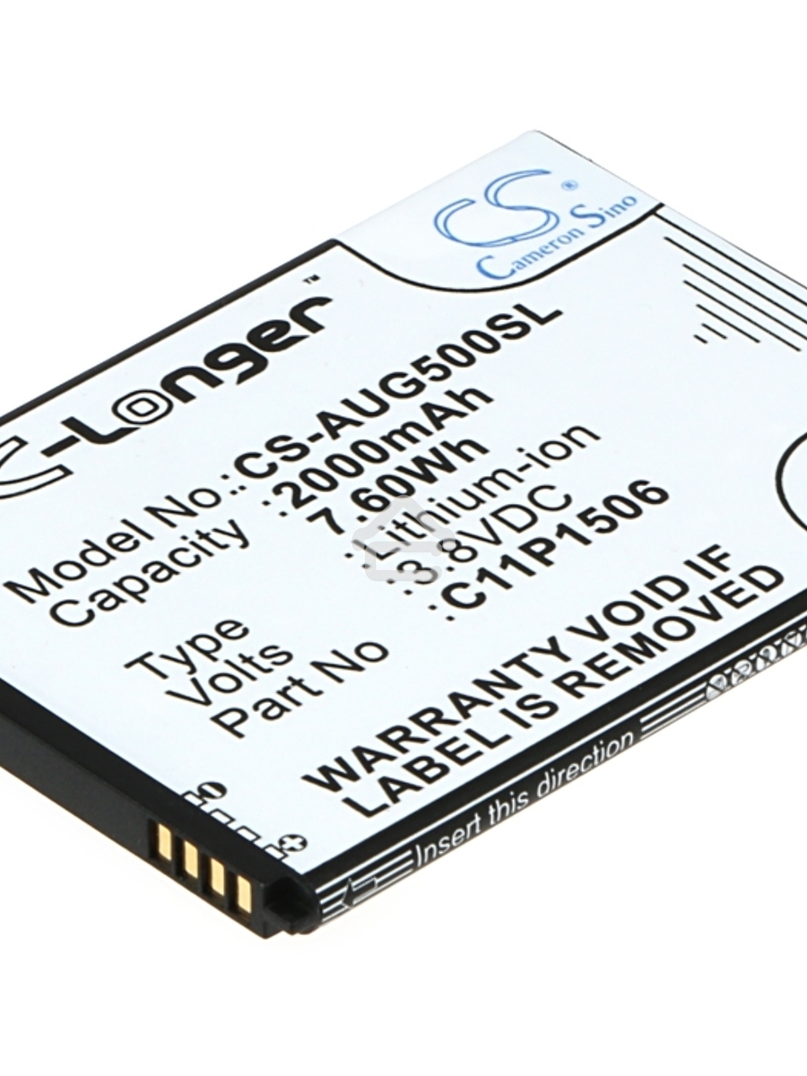 Аккумулятор CameronSino CS-AUG500SL C11P1506 для ASUS ZenFone Go (ZC500TG)3.8V / 2000mAh / 7.60Wh