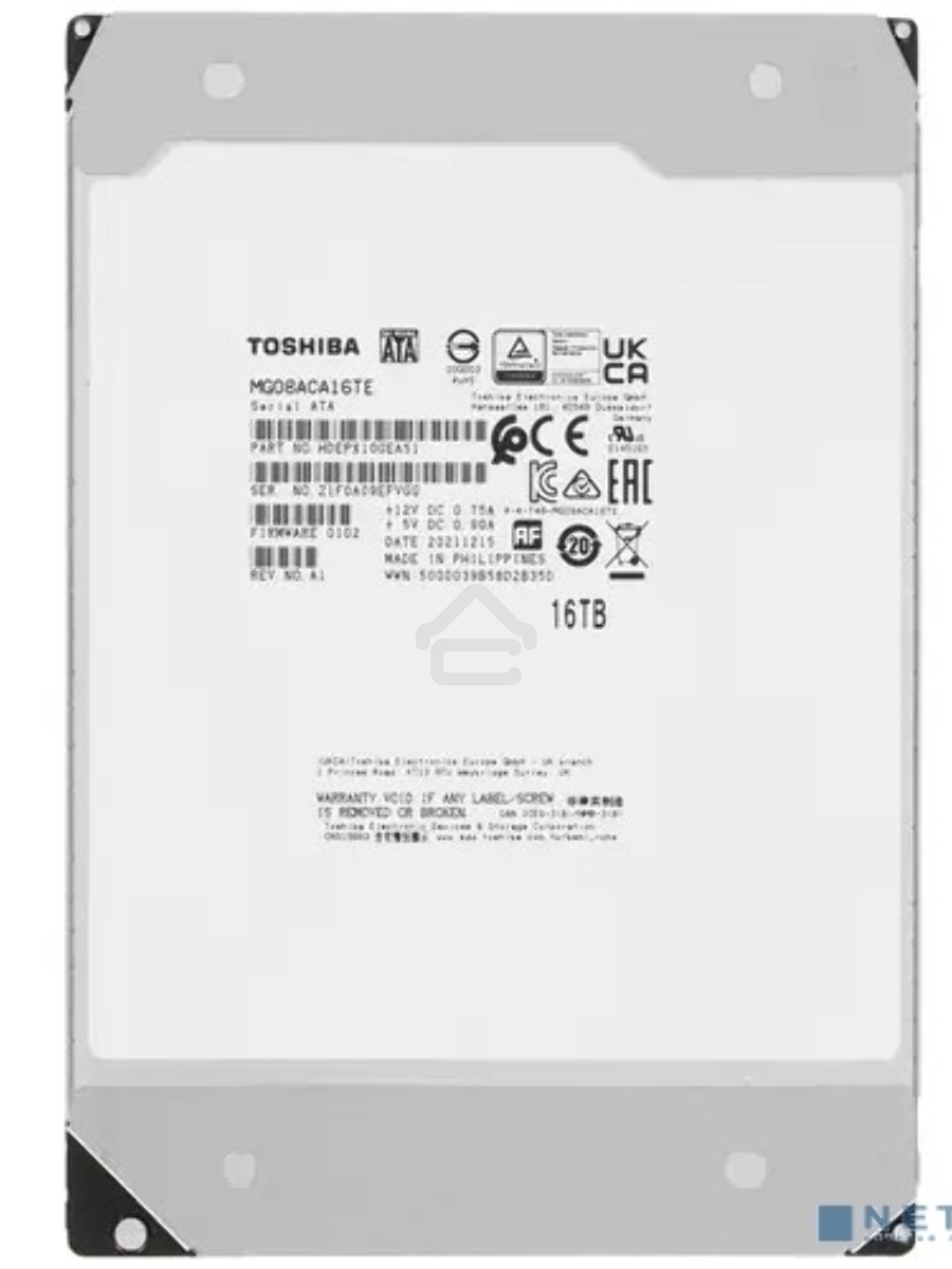 Жесткий диск Toshiba HDD  SATA 16Tb 3.5