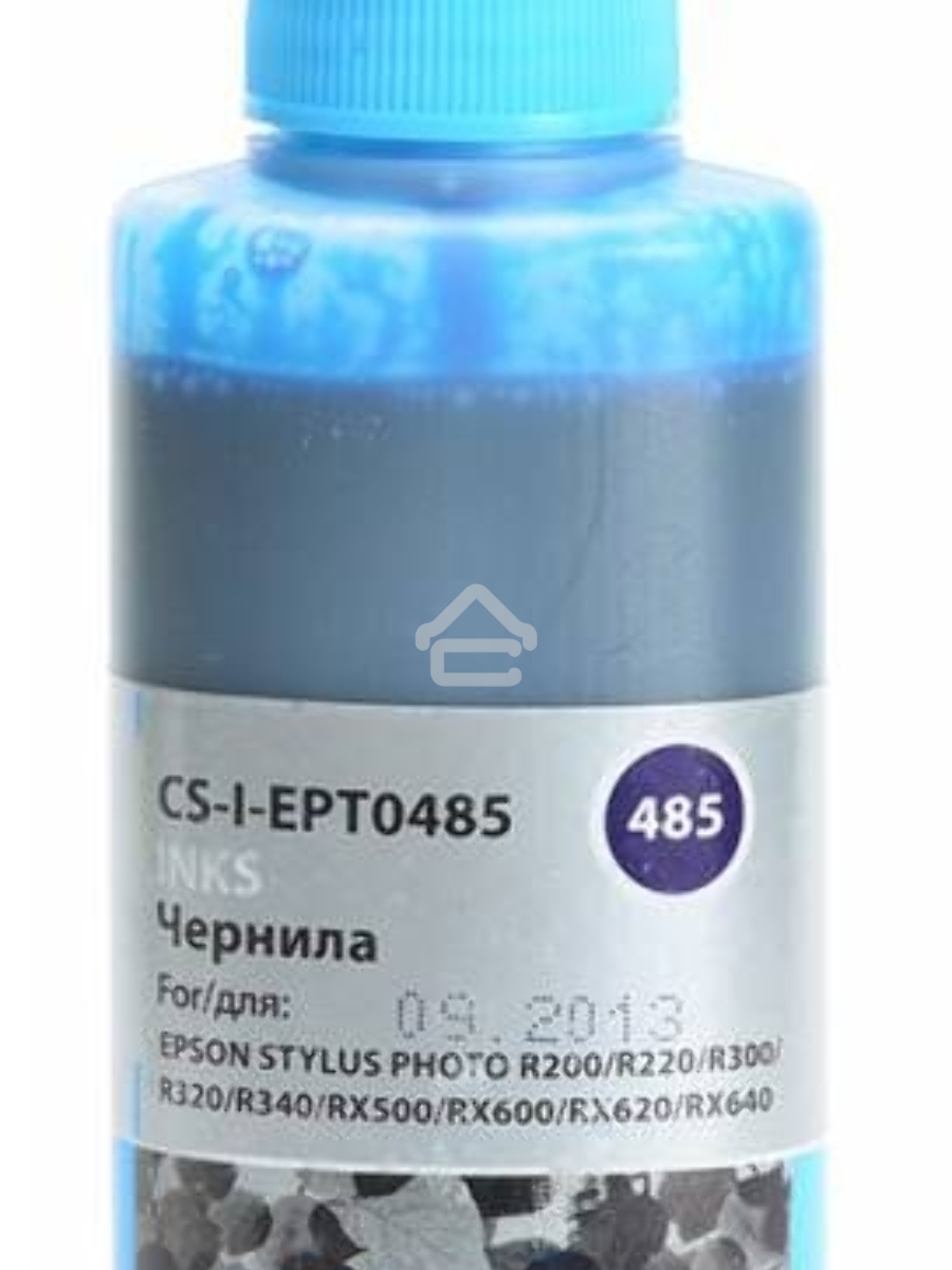 Чернила Cactus CS-I-EPT0485 светло-голубой (100мл) Epson Stylus Photo R200/R220/R300/R320