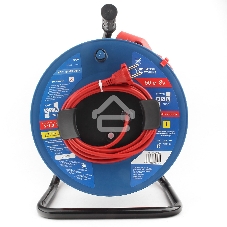 Силовой удлинитель на катушке Power Cube PC20203, 10 А/2,2 кВт, 50 м, 1 розетка б/з Силовой удлинитель на катушке Power Cube PC20203, 10 А/2,2 кВт, 50 м, 1 розетка б/з