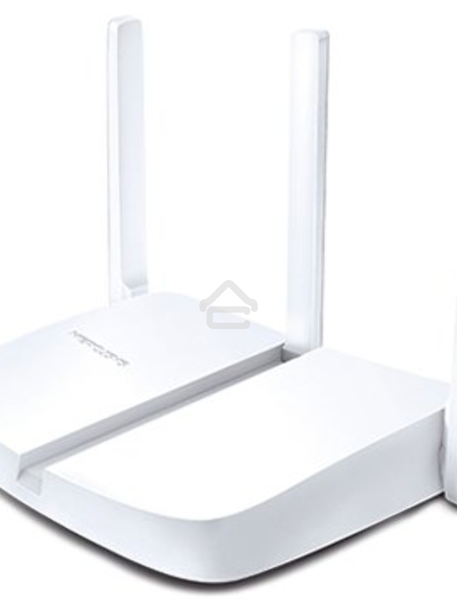 Маршрутизатор Mercusys MW305R Wi-Fi роутер 300 Мбит/с 2,4 ГГц, 1 порт WAN 10/100 Мбит/с + 4 порта LAN 10/100 Мбит/с, 2 фиксированные антенны